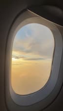 Arrived in the land of opportunity.